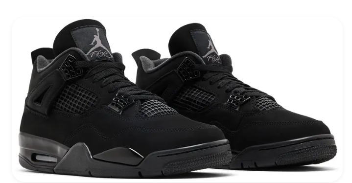 Air Jordan 4 Retro Black Cat (2025)（118）