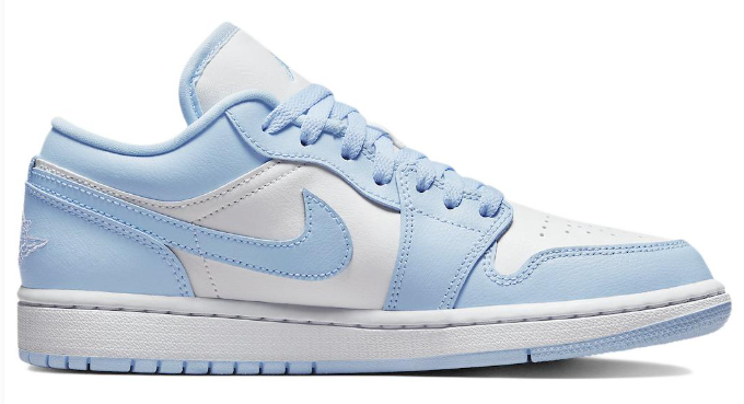 Women's Air Jordan 1 Low “Ice Blue” | DC0774-141