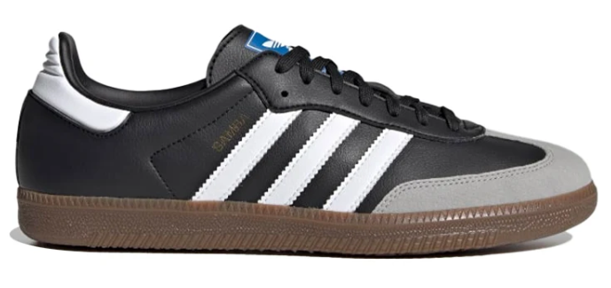 adidas Samba Vegan Shoes – Black, White & Brown