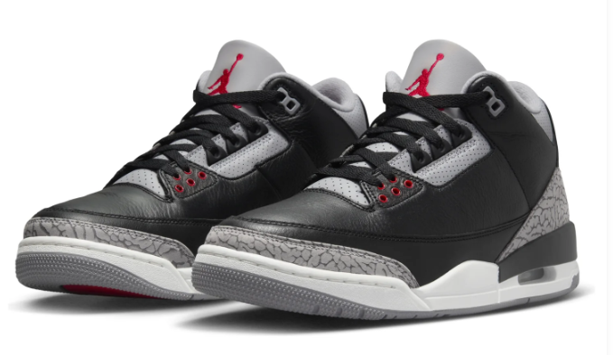 Air Jordan 3 OG 'Black Cement' 2024