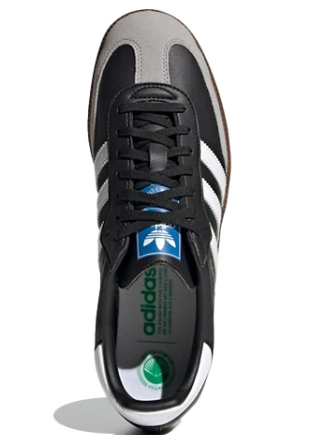 adidas Samba Vegan Shoes – Black, White & Brown