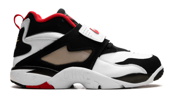 Nike Air Diamond Turf 49ers Sneakers | Black, White & Red