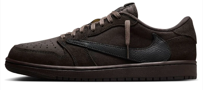 Air Jordan 1 Retro Low OG SP x Travis Scott “Velvet Brown” DM7866-202