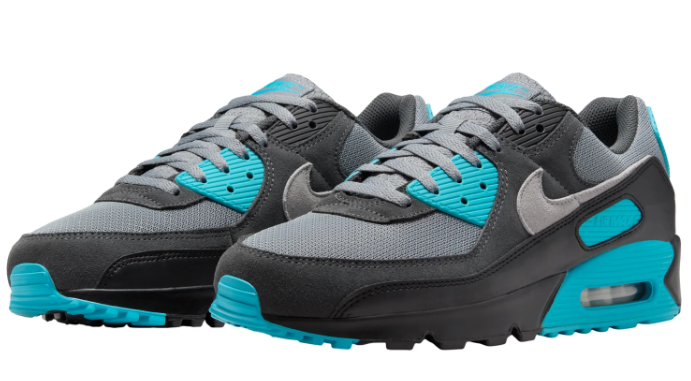 Nike Air Max 90 – Cool Grey / Dusty Cactus / Black