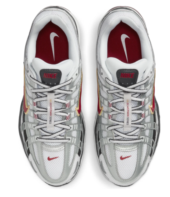 Nike P-6000 CNPT Women's Sneakers – Metallic Silver Red