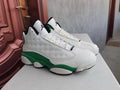 Air Jordan 13 Retro White & Green Sneakers