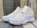 Air Jordan 11 Retro High-Top Sneakers – White & Grey