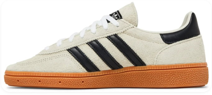 adidas Handball Spezial Women’s Sneakers – Aluminum / Core Black