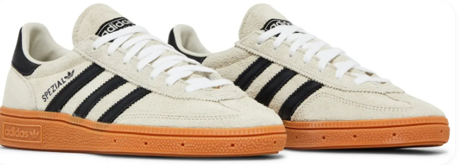 adidas Handball Spezial Women’s Sneakers – Aluminum / Core Black