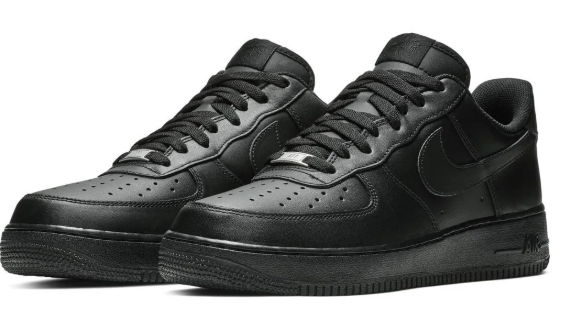 Nike Air Force 1 '07 Men's Shoes – Triple Black