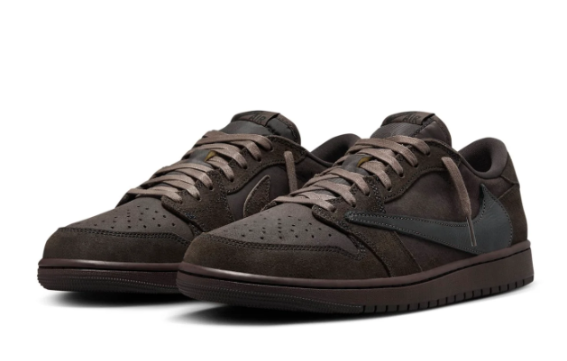 Air Jordan 1 Retro Low OG SP x Travis Scott “Velvet Brown” DM7866-202