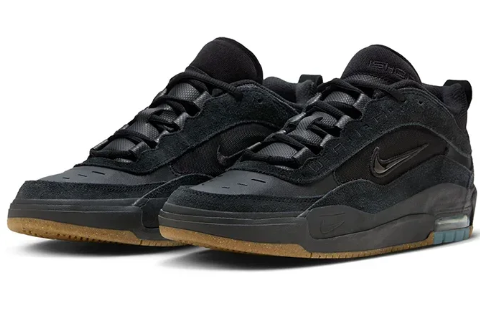 Nike SB Air Max Ishod Wair Black Gum Skate Shoes