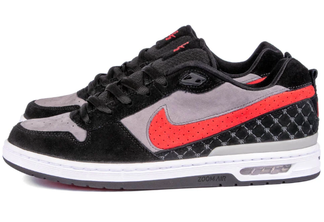 Nike SB Paul Rodriguez Zoom Air Low – Black / Varsity Red / Flint Grey
