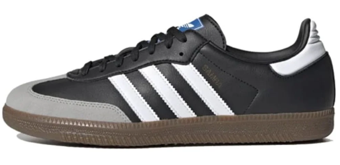 adidas Samba Vegan Shoes – Black, White & Brown