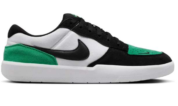 Nike SB Force 58 - White, Black & Stadium Green