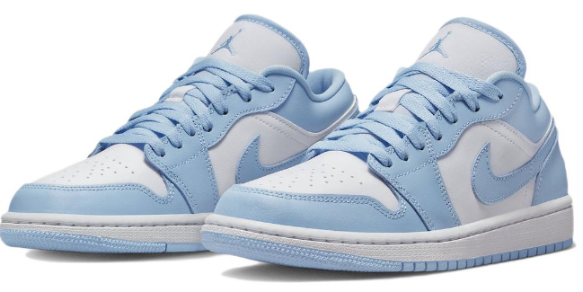 Women's Air Jordan 1 Low “Ice Blue” | DC0774-141