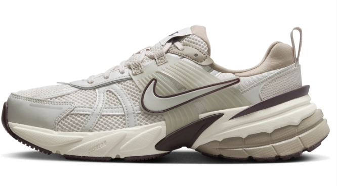 Nike V2K Run Women's Sneakers – Light Greenish Brown / Khaki / Light Bone